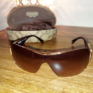 Coach sunglasses and case